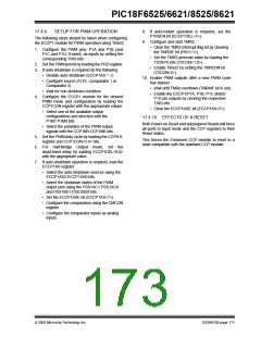 浏览型号PIC18F8621-I/PT的Datasheet PDF文件第173页