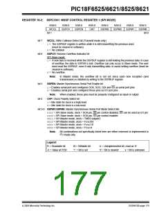 浏览型号PIC18F8621-I/PT的Datasheet PDF文件第177页