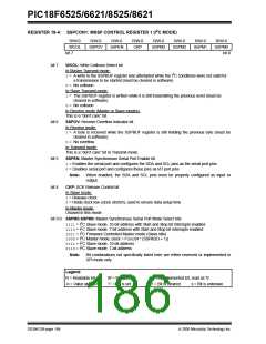 浏览型号PIC18F8621-I/PT的Datasheet PDF文件第186页