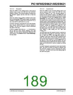 浏览型号PIC18F8621-I/PT的Datasheet PDF文件第189页