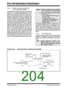 浏览型号PIC18F8621-I/PT的Datasheet PDF文件第204页