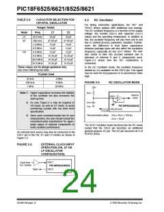 浏览型号PIC18F8621-I/PT的Datasheet PDF文件第24页