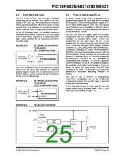 浏览型号PIC18F8621-I/PT的Datasheet PDF文件第25页