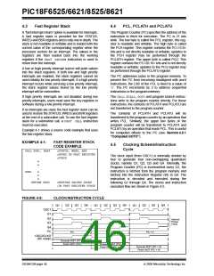 浏览型号PIC18F8621-I/PT的Datasheet PDF文件第46页