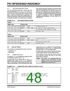 浏览型号PIC18F8621-I/PT的Datasheet PDF文件第48页