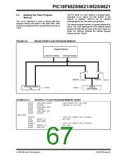 浏览型号PIC18F8621-I/PT的Datasheet PDF文件第67页