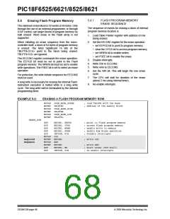 浏览型号PIC18F8621-I/PT的Datasheet PDF文件第68页
