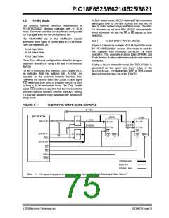 浏览型号PIC18F8621-I/PT的Datasheet PDF文件第75页
