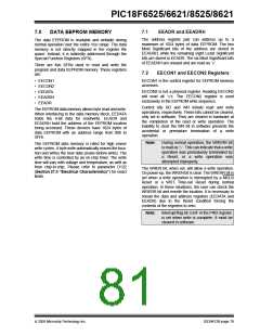浏览型号PIC18F8621-I/PT的Datasheet PDF文件第81页