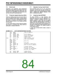 浏览型号PIC18F8621-I/PT的Datasheet PDF文件第84页