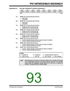 浏览型号PIC18F8621-I/PT的Datasheet PDF文件第93页