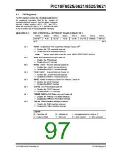 浏览型号PIC18F8621-I/PT的Datasheet PDF文件第97页