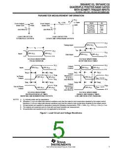 浏览型号SN54AHC132J的Datasheet PDF文件第5页