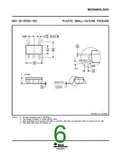浏览型号SN74CBTLV1G125DBVR的Datasheet PDF文件第6页