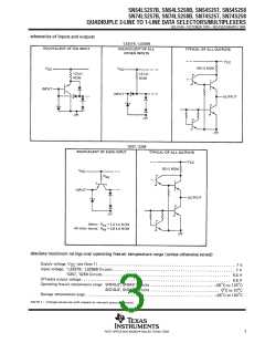 浏览型号SN74LS258BNSRE4的Datasheet PDF文件第3页