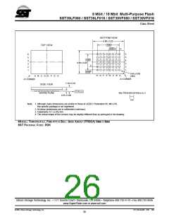 浏览型号SST39VF016-70-4I-B3K的Datasheet PDF文件第26页