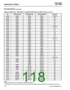 浏览型号OR2C04A-2J208I的Datasheet PDF文件第118页