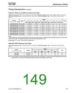 浏览型号OR2C04A-2J208I的Datasheet PDF文件第149页