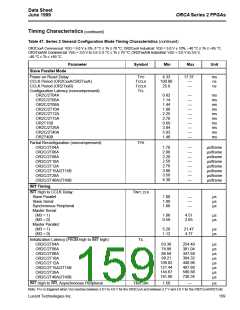 浏览型号OR2C04A-2J208I的Datasheet PDF文件第159页