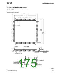 浏览型号OR2C04A-2J208I的Datasheet PDF文件第175页