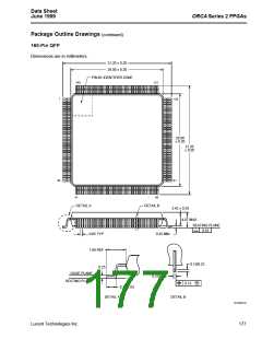 浏览型号OR2C04A-2J208I的Datasheet PDF文件第177页