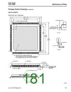 浏览型号OR2C04A-2J208I的Datasheet PDF文件第181页