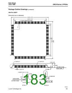 浏览型号OR2C04A-2J208I的Datasheet PDF文件第183页