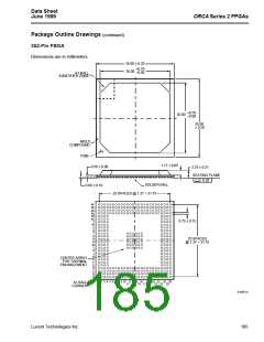 浏览型号OR2C04A-2J208I的Datasheet PDF文件第185页