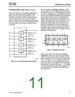 浏览型号OR2C10A-2BA240I的Datasheet PDF文件第11页