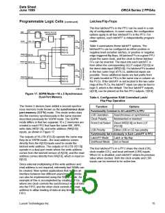 浏览型号OR2C10A-2BA240I的Datasheet PDF文件第15页