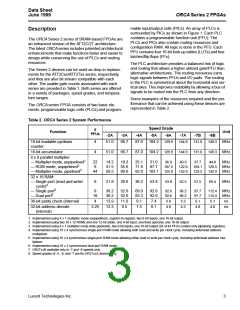 浏览型号OR2C10A-2BA240I的Datasheet PDF文件第3页