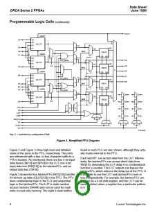 浏览型号OR2C10A-2BA240I的Datasheet PDF文件第6页