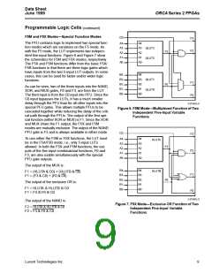 浏览型号OR2C10A-2BA240I的Datasheet PDF文件第9页