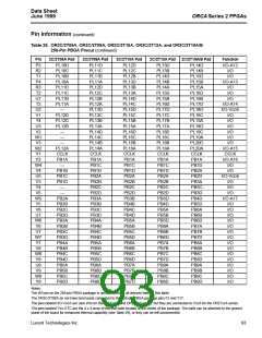 浏览型号OR2C10A-2BA240I的Datasheet PDF文件第93页