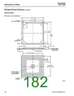 浏览型号OR2C40A-4BA240的Datasheet PDF文件第182页
