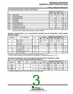 浏览型号SN74AHCT32PWE4的Datasheet PDF文件第3页
