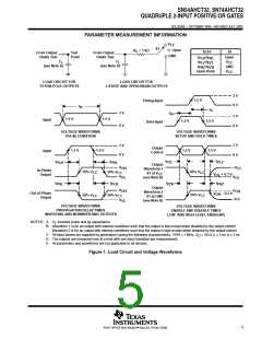 浏览型号SN74AHCT32PWE4的Datasheet PDF文件第5页