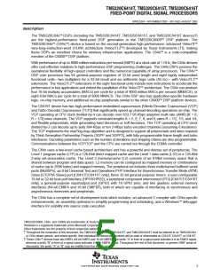 浏览型号TMS320C6416TZLZ7的Datasheet PDF文件第5页