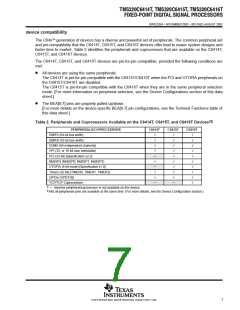 浏览型号TMS320C6416TZLZ7的Datasheet PDF文件第7页