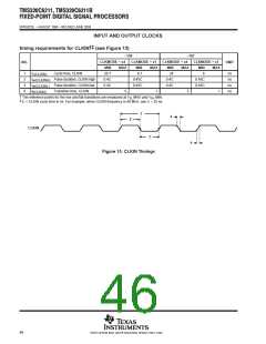 浏览型号TMS320C6211FZ120的Datasheet PDF文件第46页