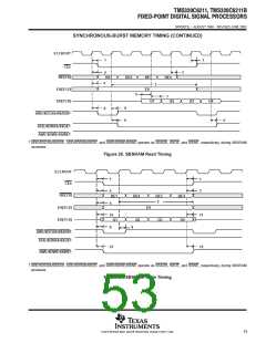 浏览型号TMS320C6211FZ120的Datasheet PDF文件第53页