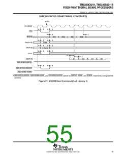 浏览型号TMS320C6211FZ120的Datasheet PDF文件第55页