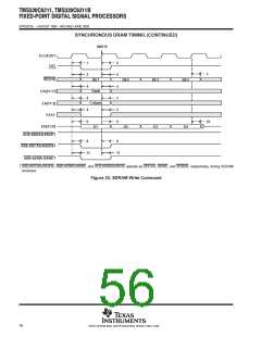 浏览型号TMS320C6211FZ120的Datasheet PDF文件第56页