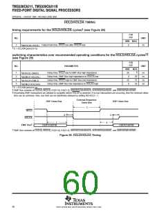 浏览型号TMS320C6211FZ120的Datasheet PDF文件第60页