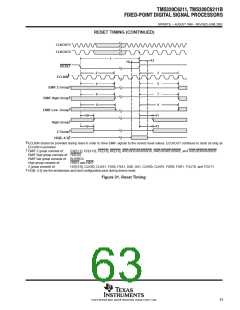 浏览型号TMS320C6211FZ120的Datasheet PDF文件第63页