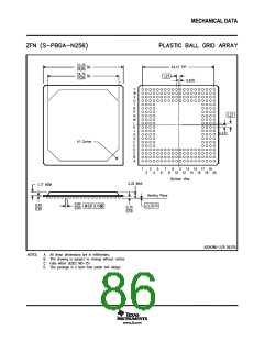 浏览型号TMS320C6211FZ120的Datasheet PDF文件第86页