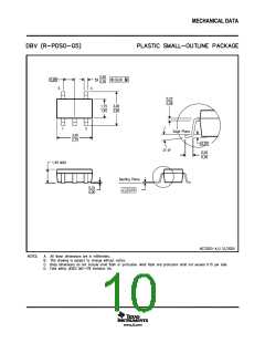 浏览型号SN74LVC1G14DBVR的Datasheet PDF文件第10页