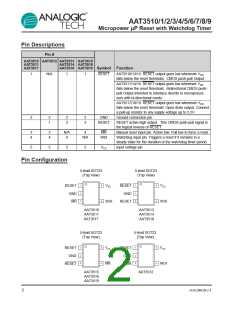 浏览型号AAT3515IGV-4.90-A-B-T1的Datasheet PDF文件第2页