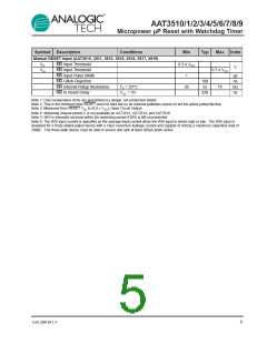 浏览型号AAT3515IGV-4.90-A-B-T1的Datasheet PDF文件第5页
