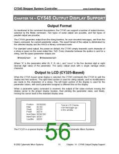 浏览型号CY325的Datasheet PDF文件第56页